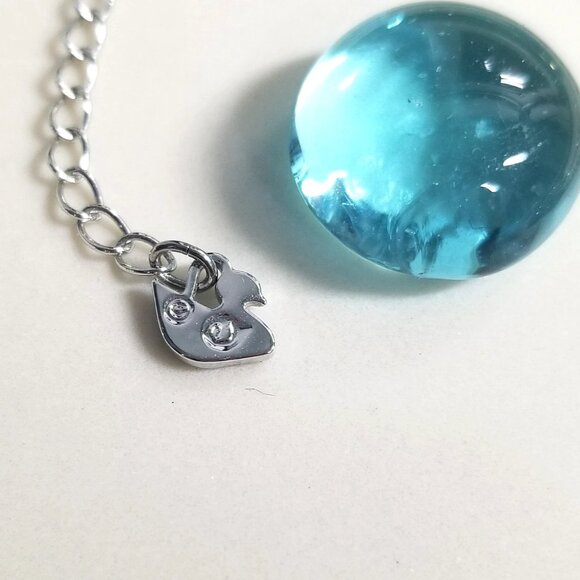 Authentic Swarovski Iconic Swan Pendant Necklace Silver Tone Rhodium Plated Box - Picture 7 of 9